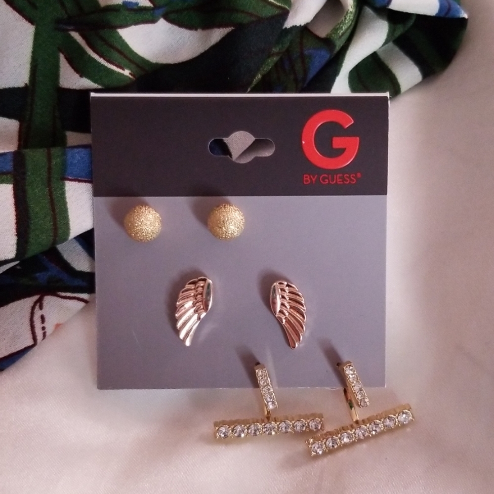 3 Pack of Guess Earrings